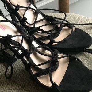 Just Fab Lacy Black heels size 11
